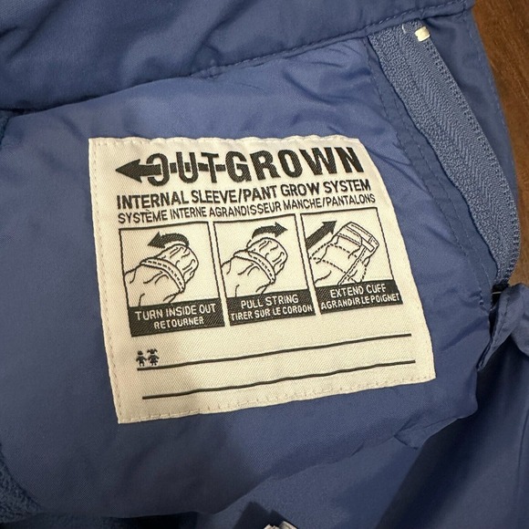 COLUMBIA Girls Starchaser Peak Insulated Ski Pants in Blue - Picture 9 of 14